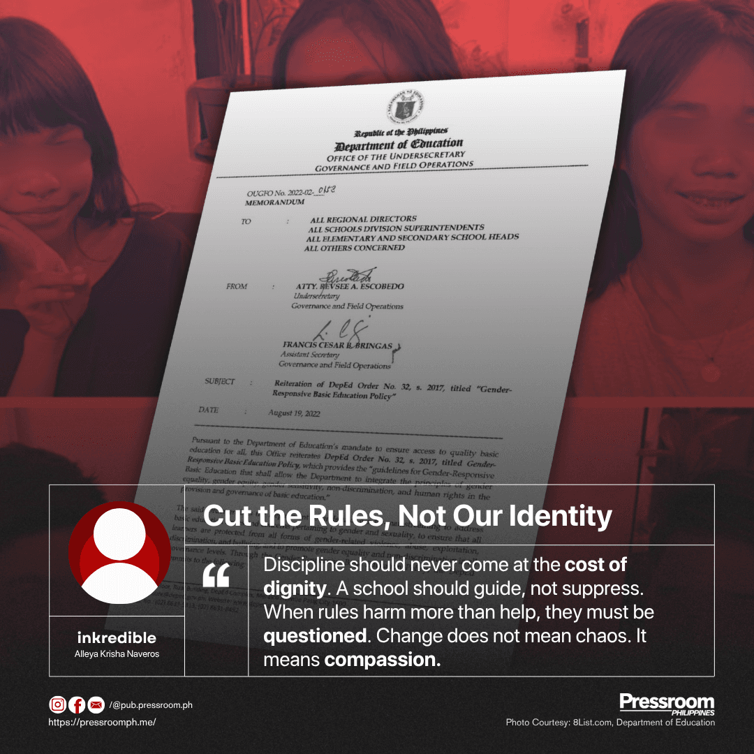 Cut the Rules, Not Our Identity