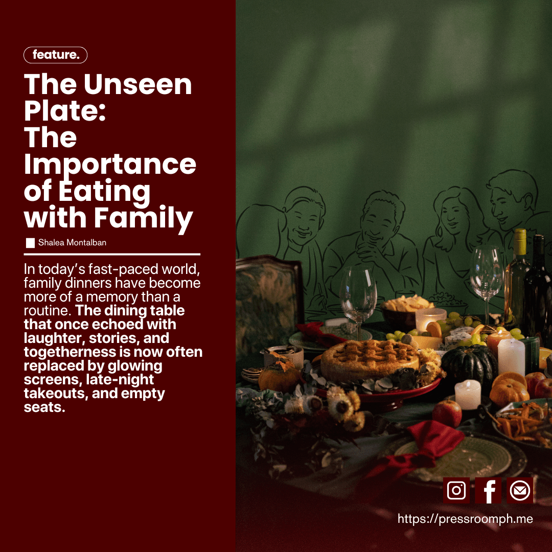 The Unseen Plate: The Importance of Eating with Family