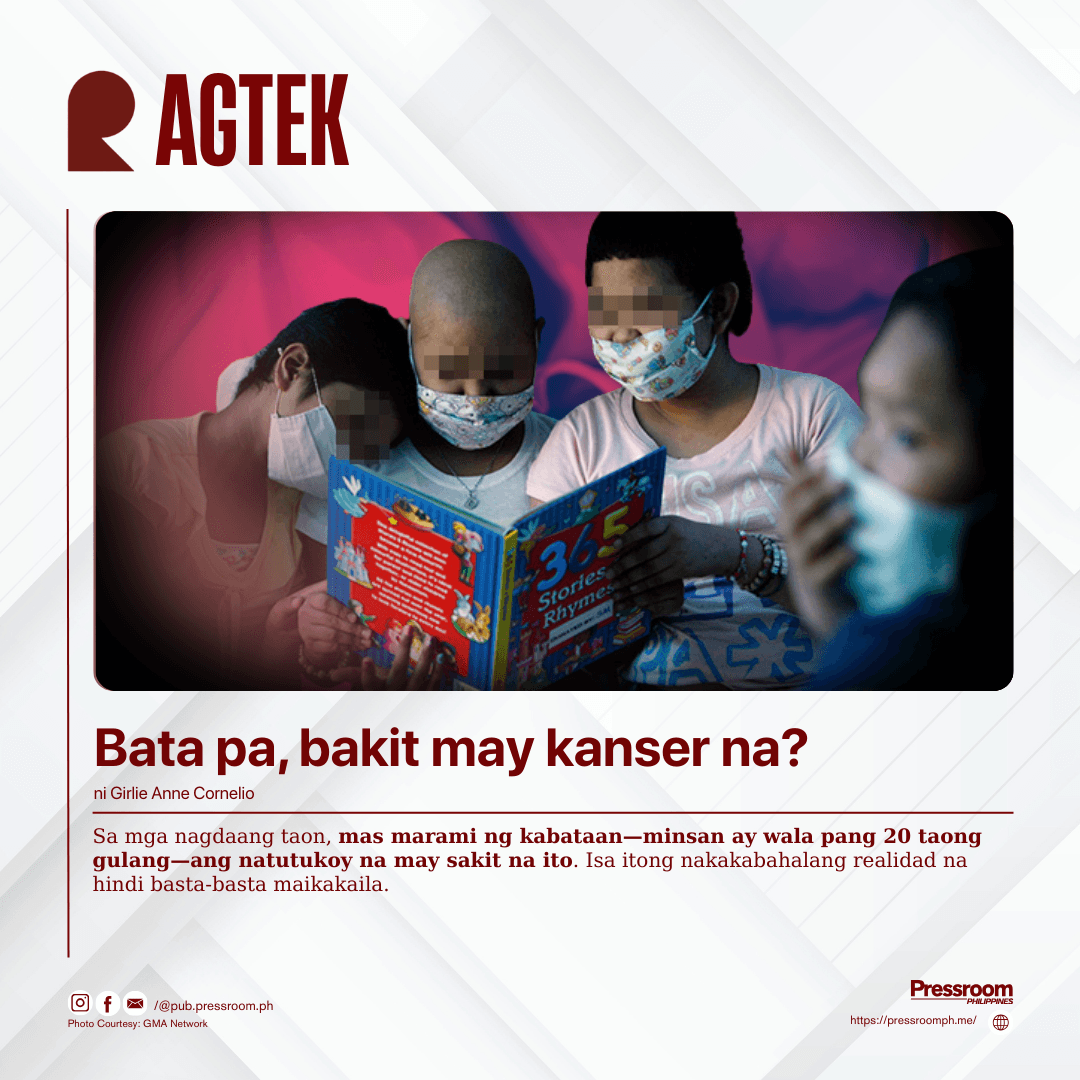 ‎Bata pa, bakit may kanser na?