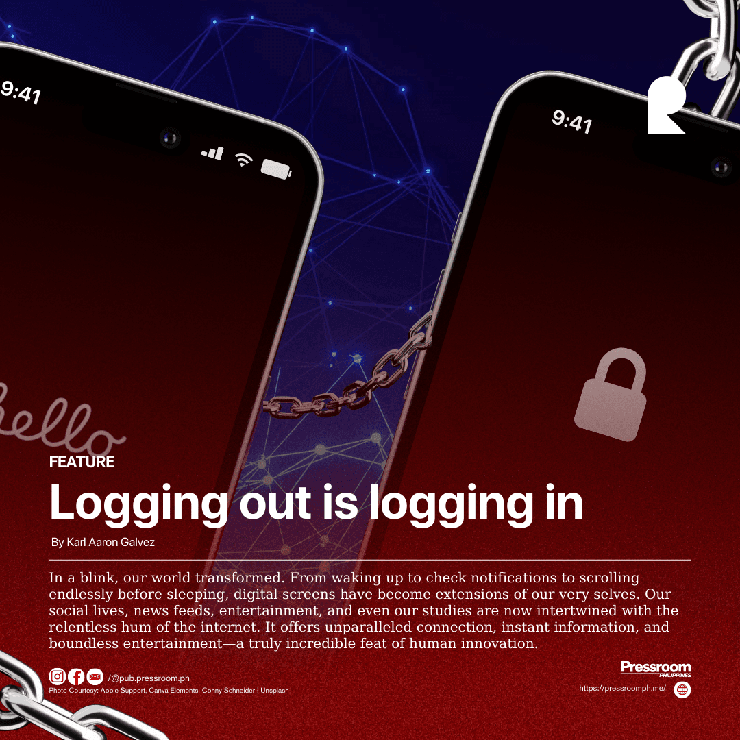 Logging out is logging in