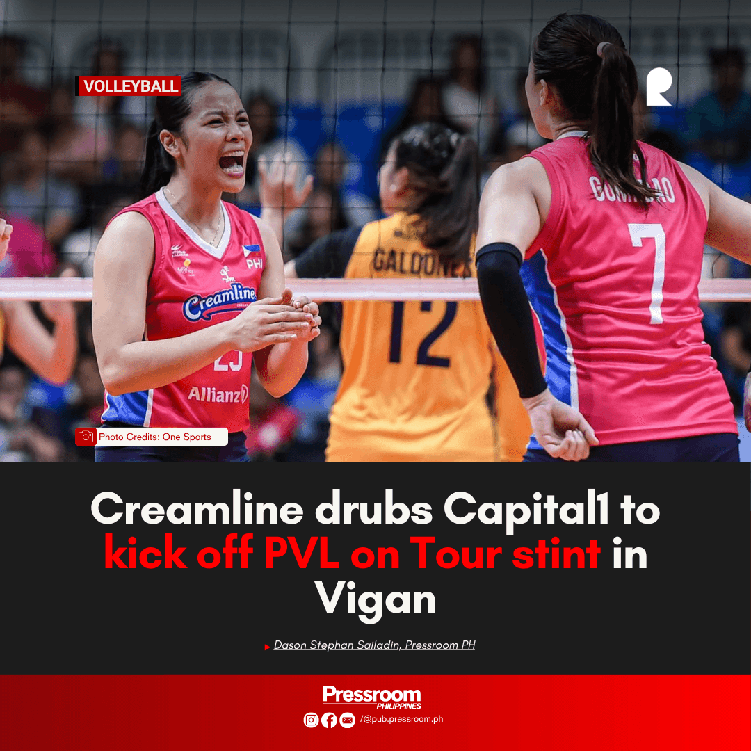 Creamline drubs Capital1 to kick off PVL on Tour stint in Vigan