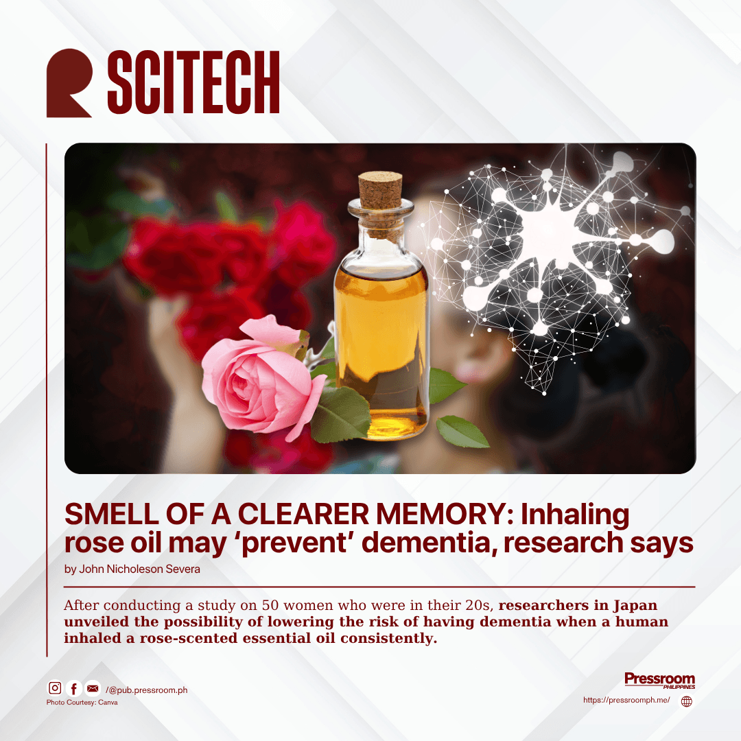 SMELL OF A CLEARER MEMORY: Inhaling rose oil may ‘prevent’ dementia, research says