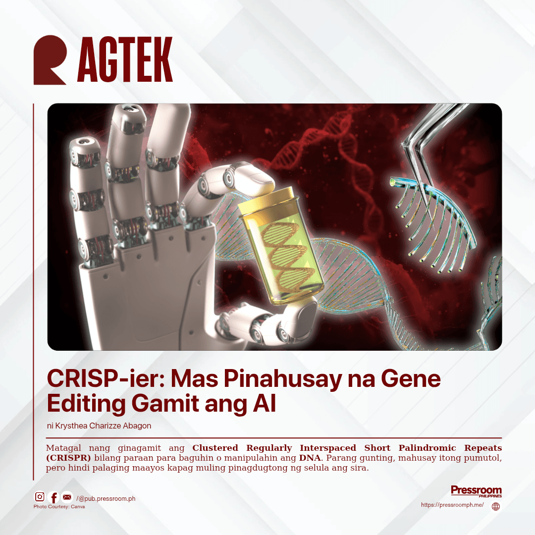 CRISP-ier: Mas Pinahusay na Gene Editing Gamit ang AI