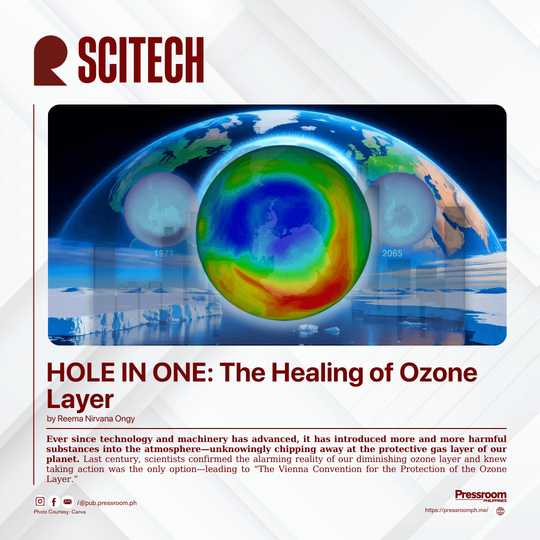 HOLE IN ONE: The Healing of Ozone Layer