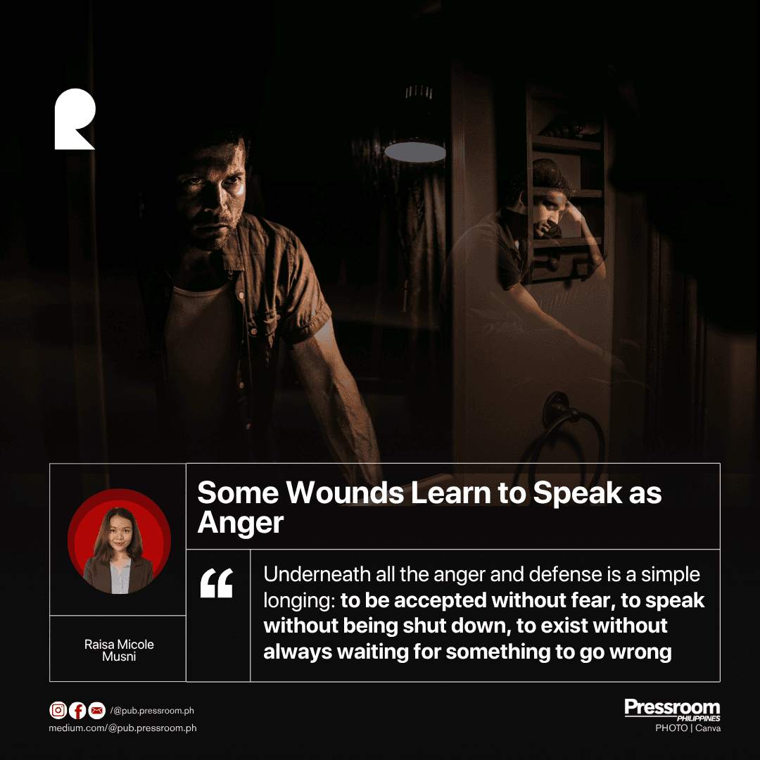 Some Wounds Learn to Speak as Anger