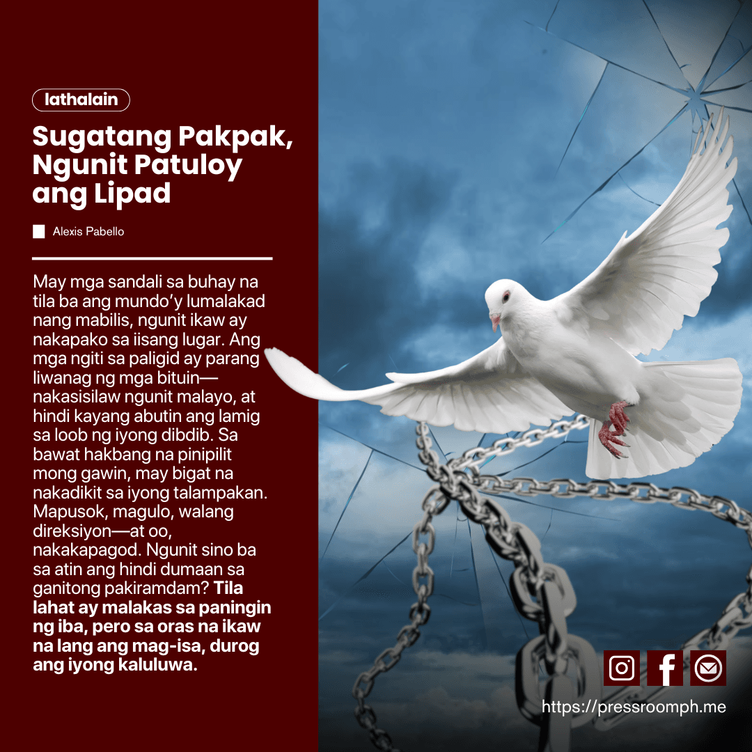 Sugatang Pakpak, Ngunit Patuloy ang Lipad