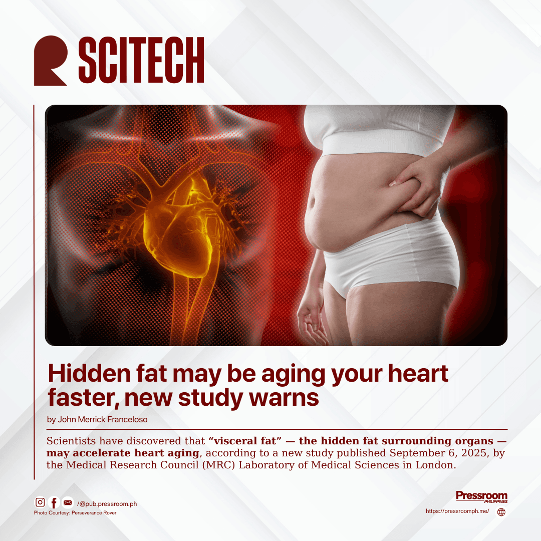 Hidden fat may be aging your heart faster, new study warns