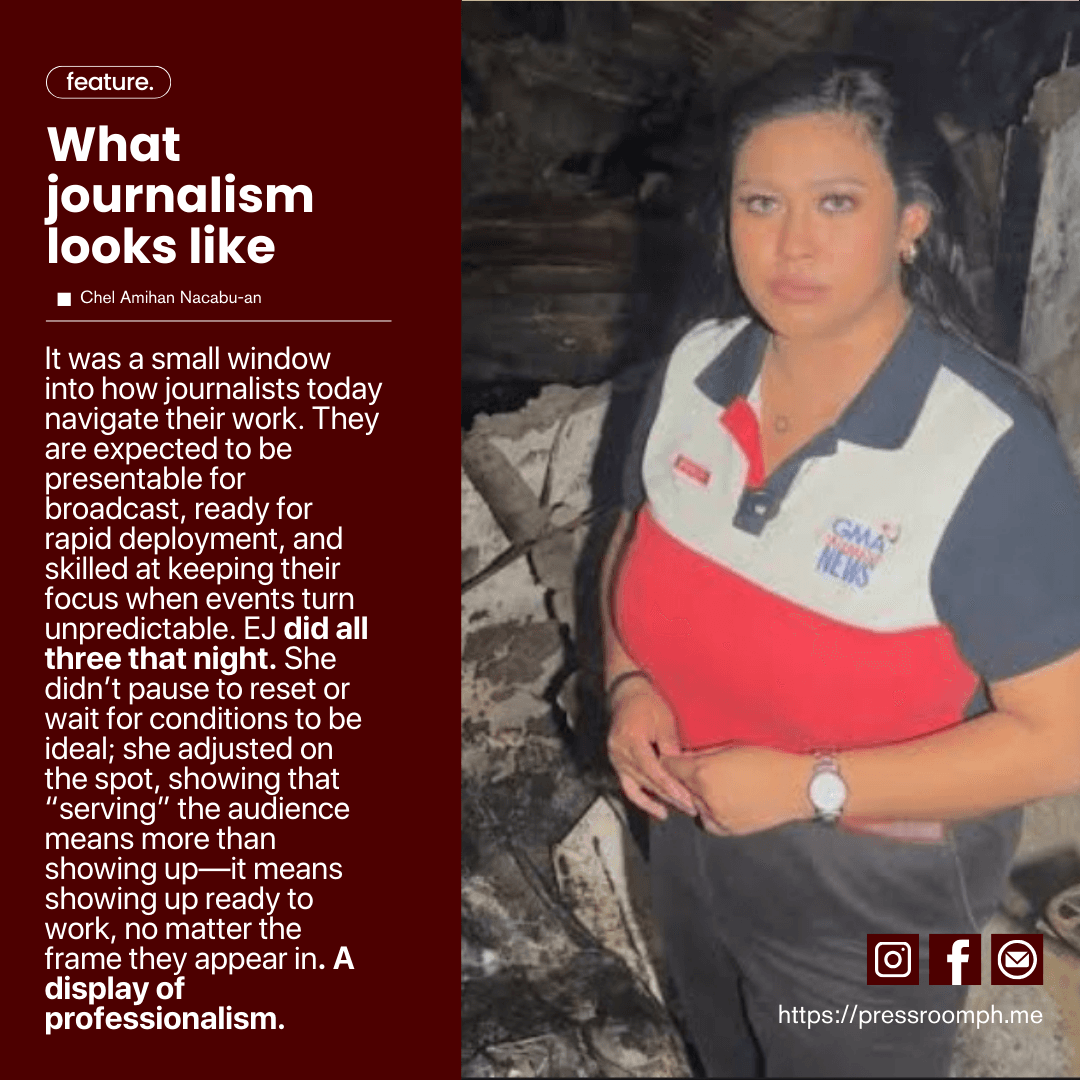 What journalism looks like