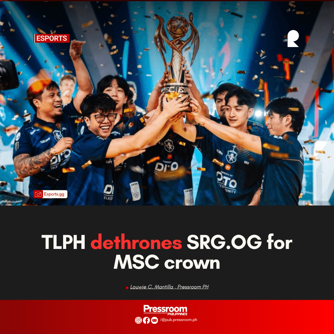 TIDAL KINGS | TLPH dethrones SRG.OG for MSC crown
