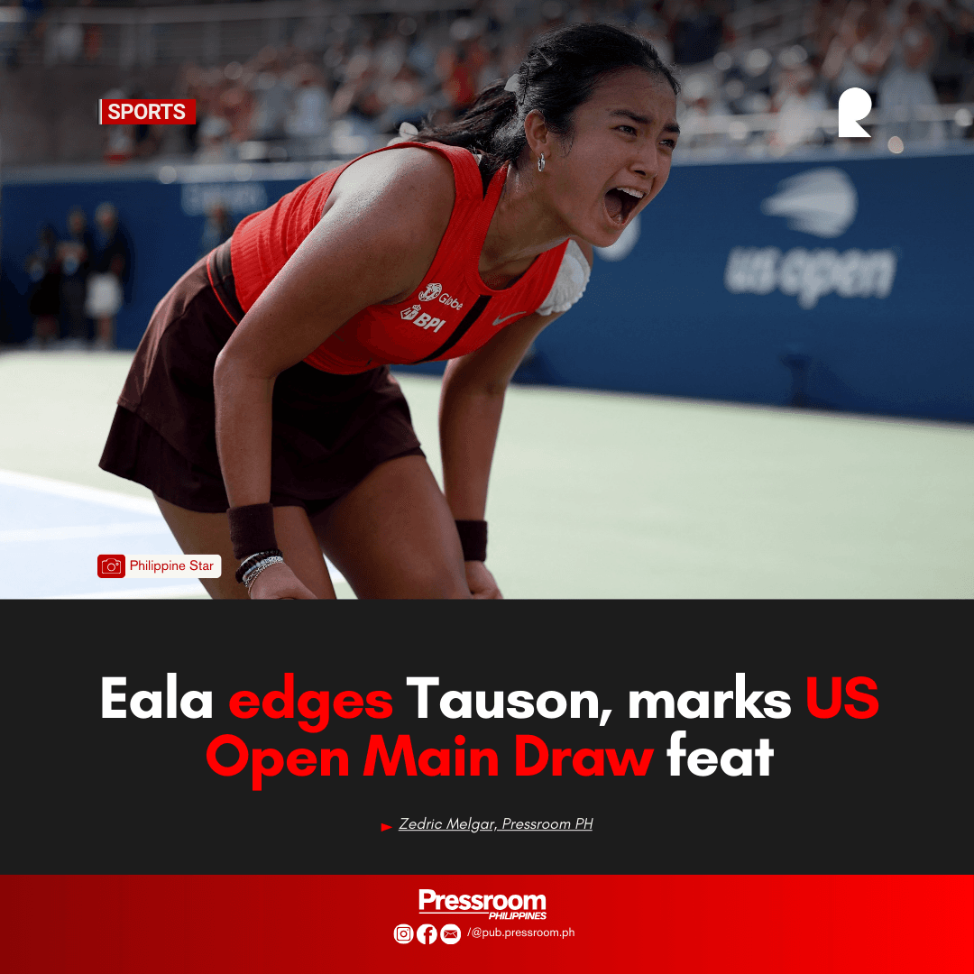 Eala edges Tauson, marks US Open Main Draw feat