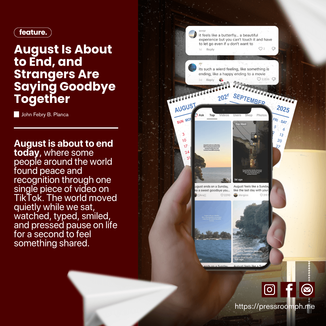 August Is About to End, and Strangers Are Saying Goodbye Together