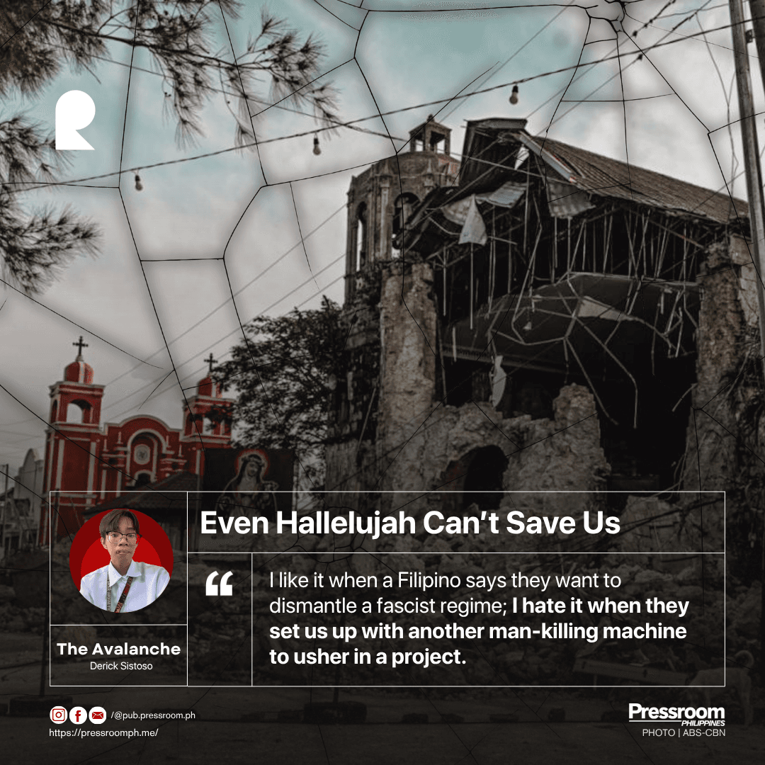 Even Hallelujah Can’t Save Us