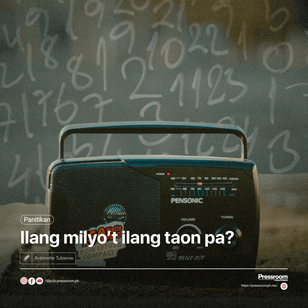 Ilang milyo’t ilang taon pa?