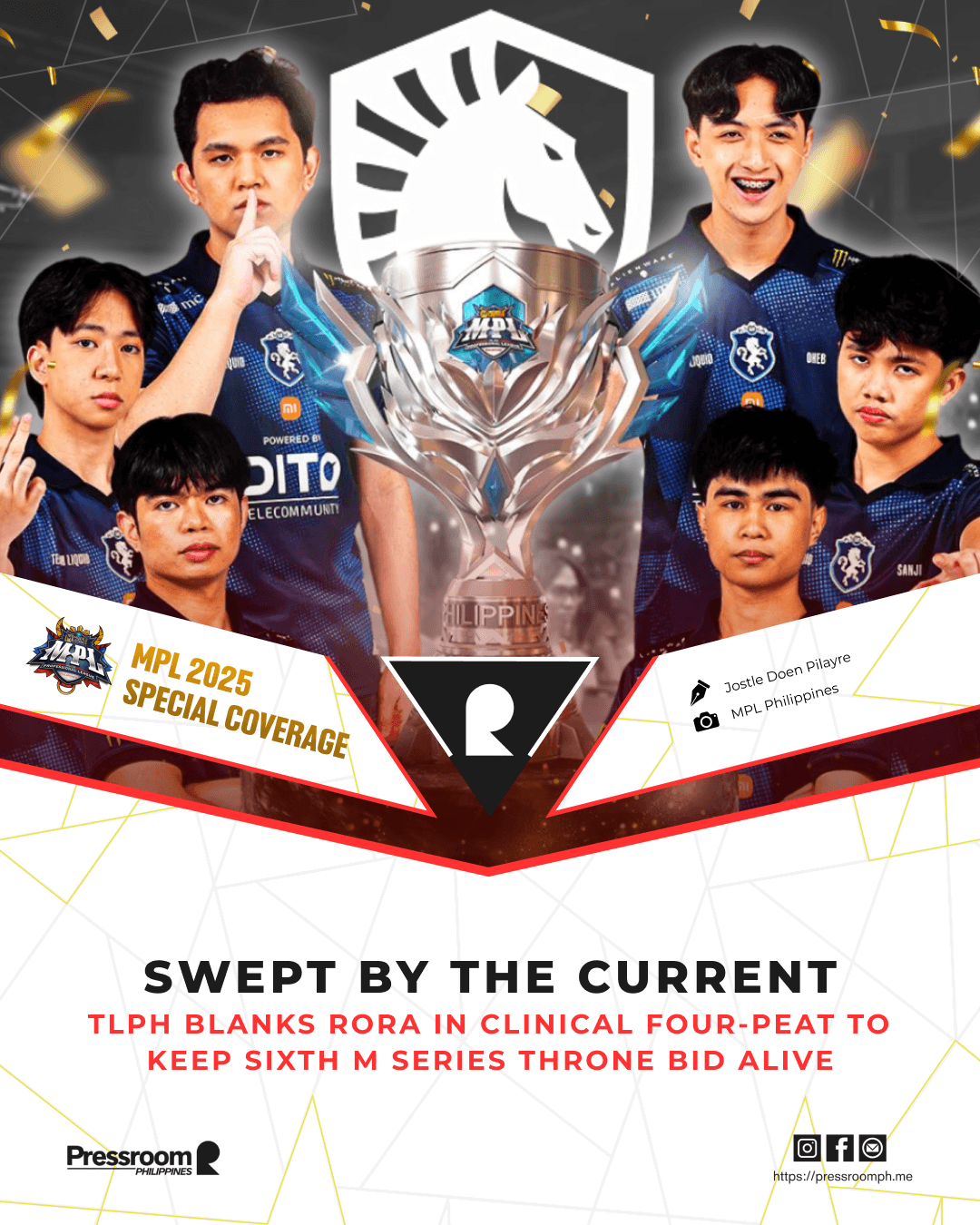 TLPH blanks RORA in clinical four-peat to keep sixth M series throne bid alive