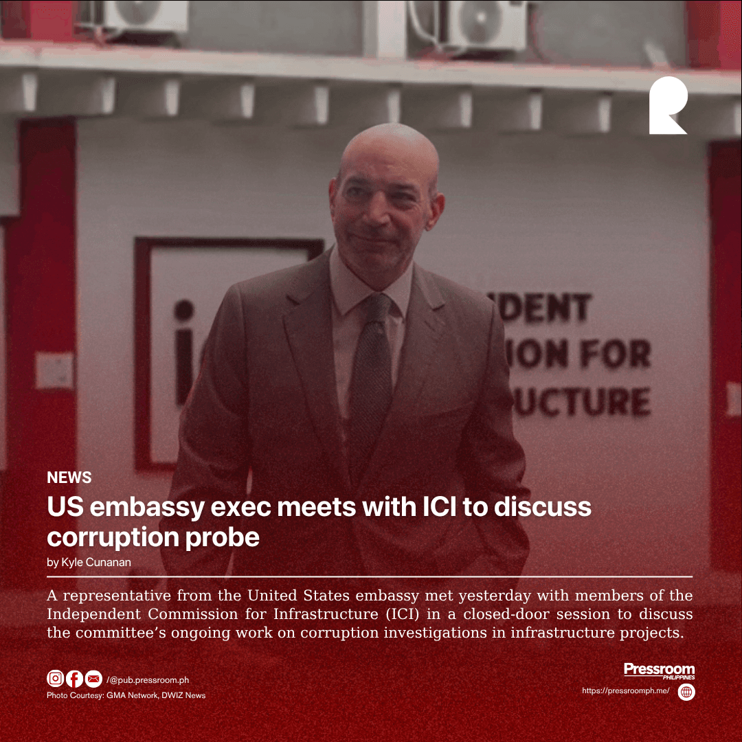 US embassy exec meets with ICI to discuss corruption probe